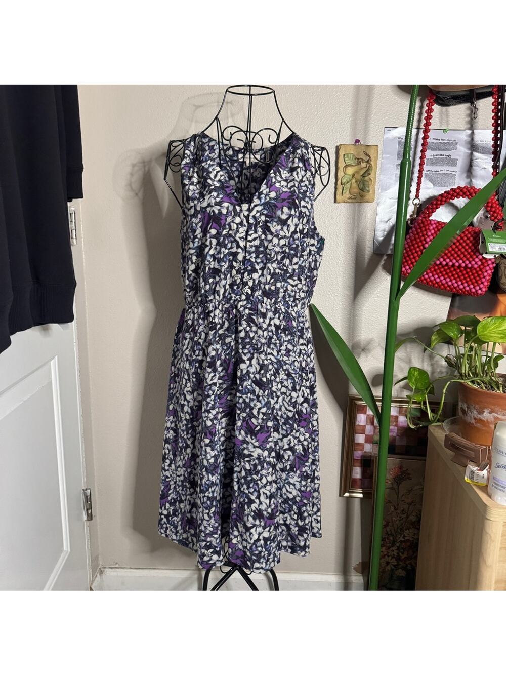 Rebecca Taylor Floral Print Dress 4